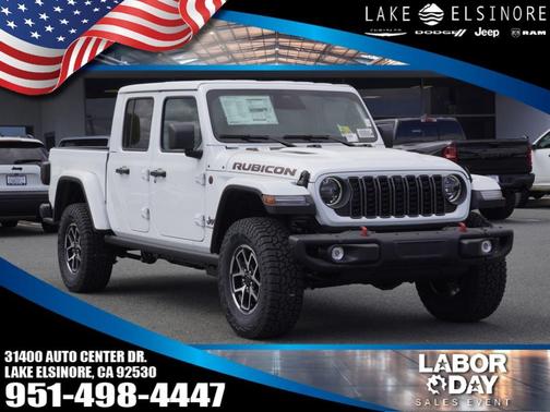 Bright White Clearcoat 2026 Jeep Gladiator Rubicon
