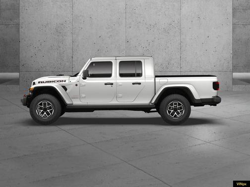 Bright White Clearcoat 2026 Jeep Gladiator Rubicon
