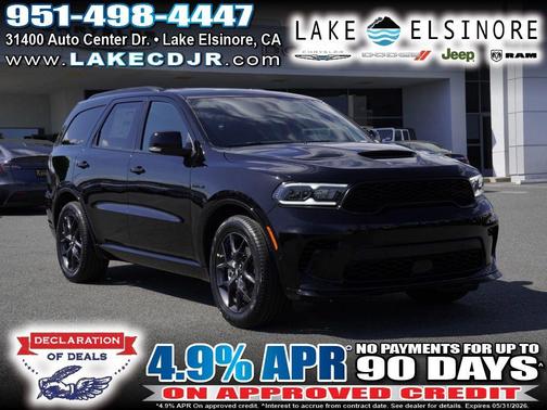 DB Black Crystal Clearcoat 2026 Dodge Durango GT Plus HEMI V8