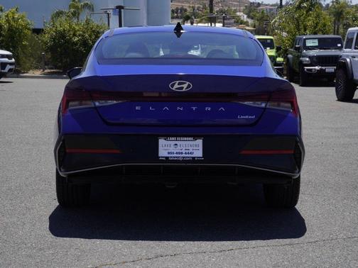 Intense Blue 2024 Hyundai ELANTRA Limited