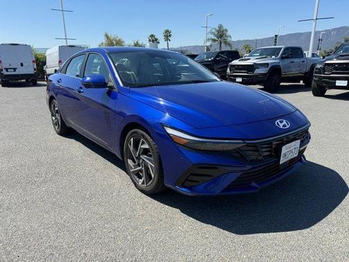 Intense Blue 2024 Hyundai ELANTRA Limited