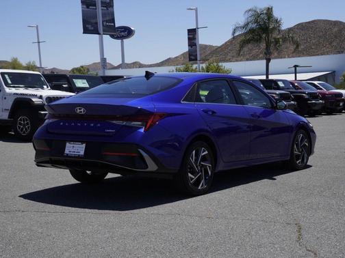 Intense Blue 2024 Hyundai ELANTRA Limited
