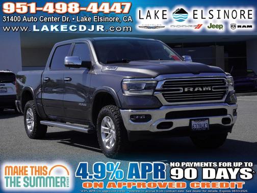 Granite Crystal Clearcoat Metallic 2020 RAM 1500 Laramie