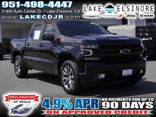 Black 2022 Chevrolet Silverado 1500 Limited RST