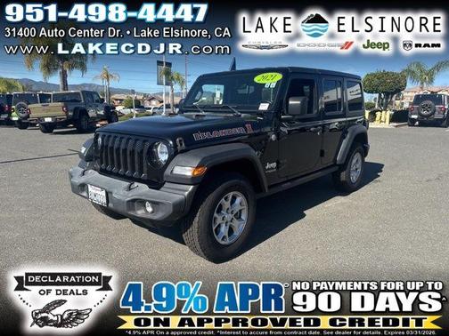 2021 Jeep Wrangler Unlimited Sport