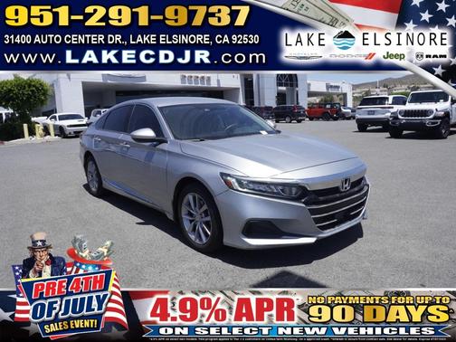 2022 Honda Accord LX 1.5T