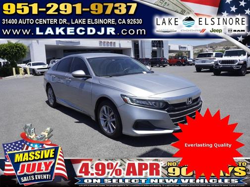2022 Honda Accord LX 1.5T