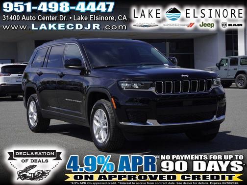 Diamond Black 2026 Jeep Grand Cherokee L Laredo