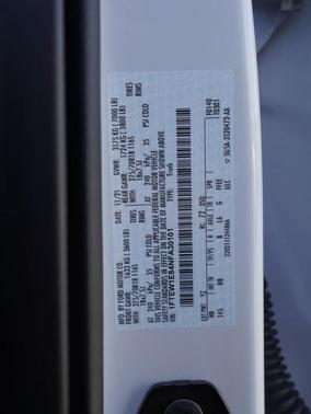 Oxford White 2022 Ford F-150 Tremor