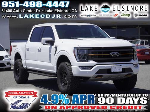 Oxford White 2022 Ford F-150 Tremor