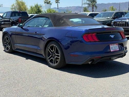 Kona Blue Metallic 2019 Ford Mustang EcoBoost Premium