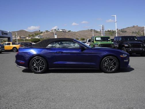 Kona Blue Metallic 2019 Ford Mustang EcoBoost Premium