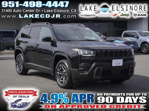 Diamond Black 2026 Jeep Cherokee LAREDO/LIMITED