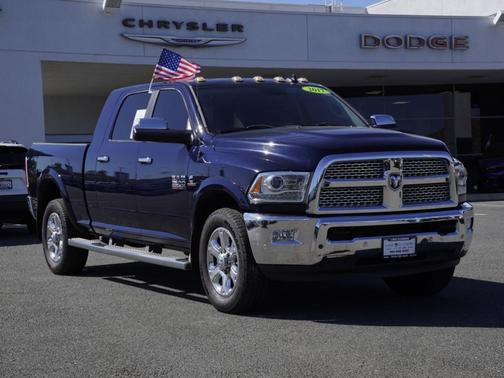 True Blue Pearlcoat 2017 RAM 3500 Laramie