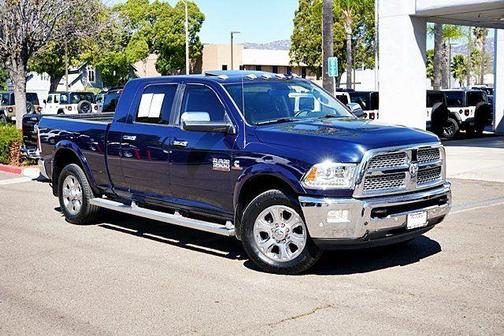 True Blue Pearlcoat 2017 RAM 3500 Laramie