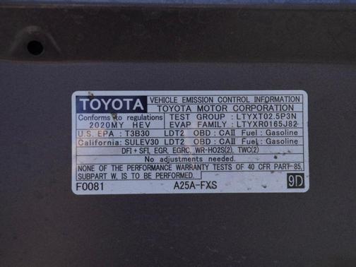 2020 Toyota RAV4 Hybrid Limited