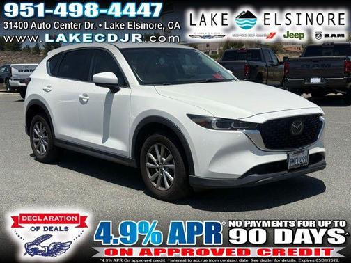 Snowflake White Pearl Mica 2022 Mazda CX-5 2.5 S Select Package