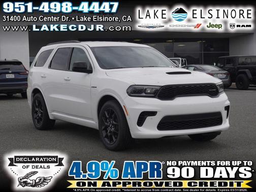 White Knuckle Clearcoat 2026 Dodge Durango GT HEMI V8