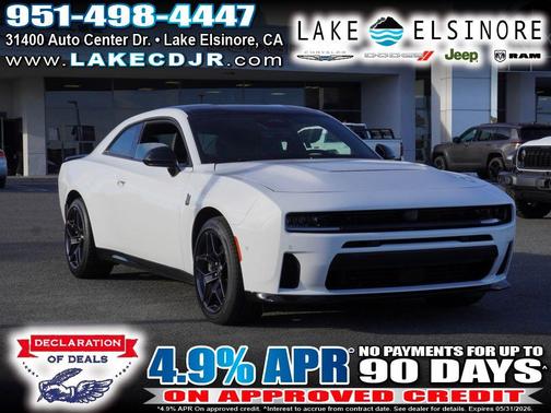 Bright White Clearcoat 2026 Dodge Charger Scat Pack