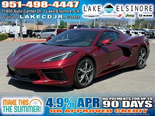Long Beach Red Metallic Tintcoat 2020 Chevrolet Corvette Stingray w/2LT