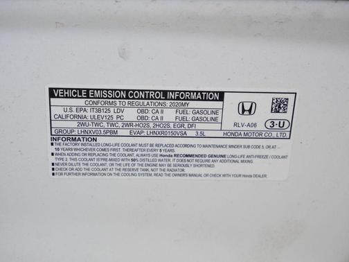 White 2020 Honda Pilot LX