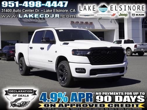 Bright White Clearcoat 2026 RAM 1500 Big Horn/Lone Star