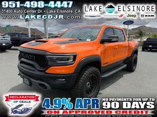 Ignition Orange Clearcoat 2022 RAM 1500 TRX