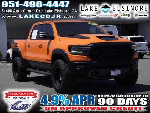 Ignition Orange Clearcoat 2022 RAM 1500 TRX