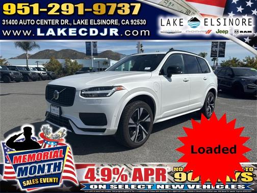 2022 Volvo XC90 Recharge Plug-In Hybrid T8 R-Design Extended Range 7P