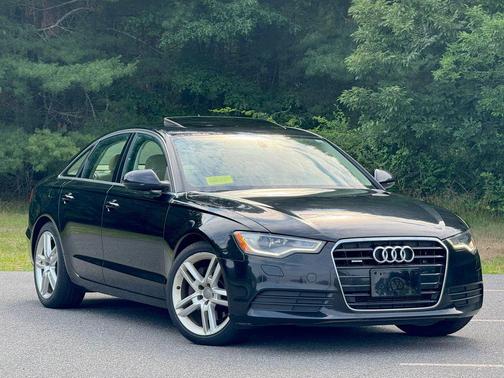 Black 2015 Audi A6 2.0T Premium
