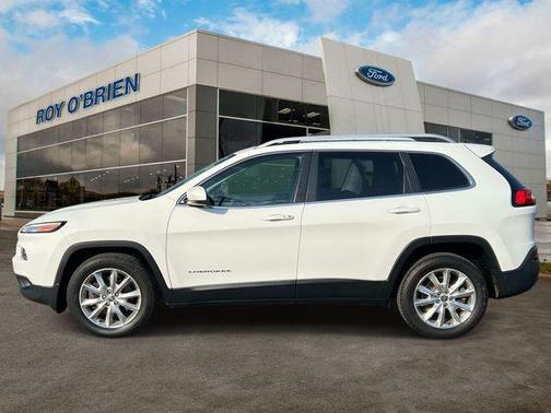 Bright White Clearcoat 2016 Jeep Cherokee Limited