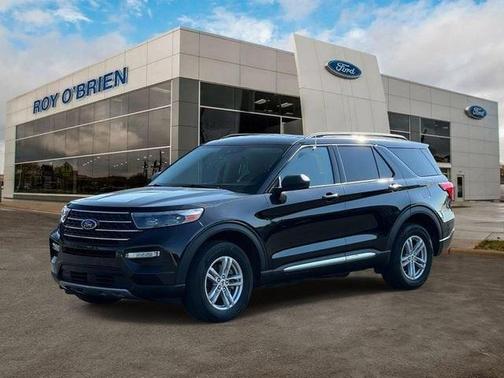 Agate Black Metallic 2023 Ford Explorer XLT
