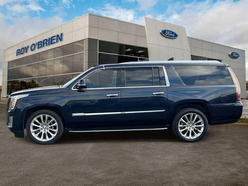Dark Adriatic Blue Metallic 2019 Cadillac Escalade ESV Luxury