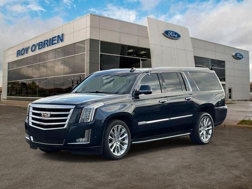 Dark Adriatic Blue Metallic 2019 Cadillac Escalade ESV Luxury