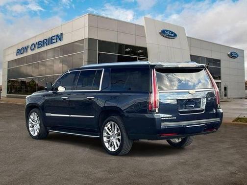 Dark Adriatic Blue Metallic 2019 Cadillac Escalade ESV Luxury