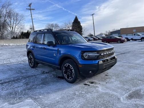 Velocity Blue Metallic 2026 Ford Bronco Sport Outer Banks SUV