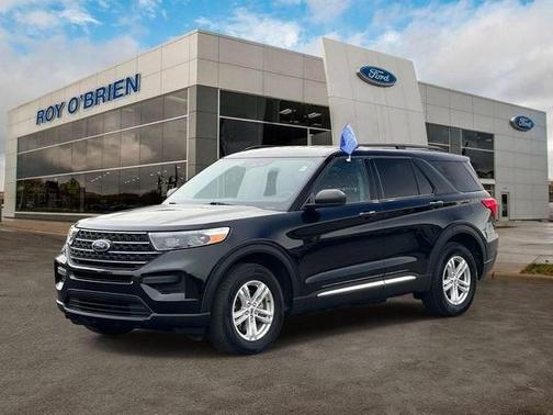 Agate Black Metallic 2022 Ford Explorer XLT