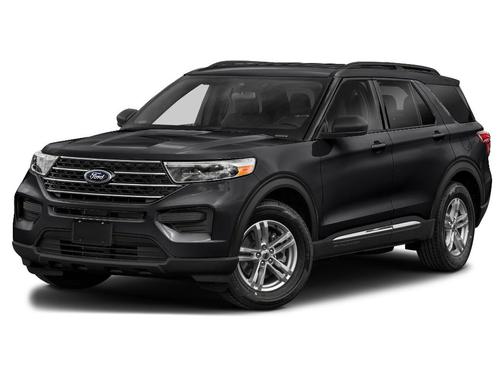 Agate Black Metallic 2022 Ford Explorer XLT