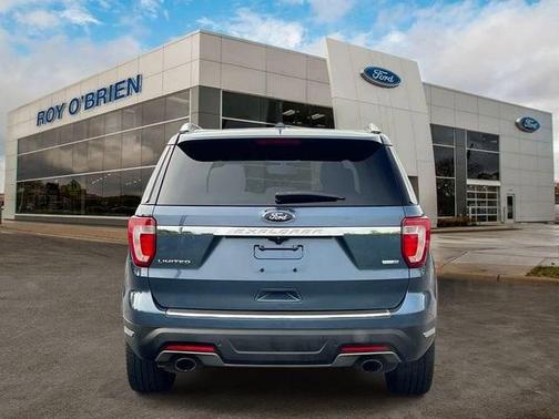 Blue Metallic 2019 Ford Explorer Limited