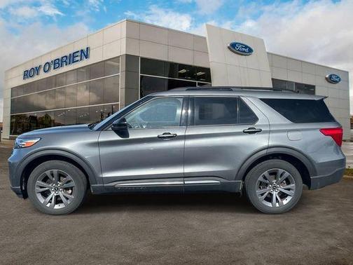 Carbonized Gray Metallic 2023 Ford Explorer XLT
