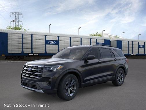 Agate Black Metallic 2026 Ford Explorer Active