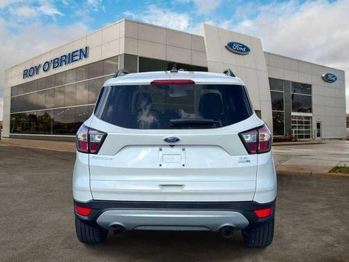 White Platinum Tri-Coat Metallic 2018 Ford Escape SEL