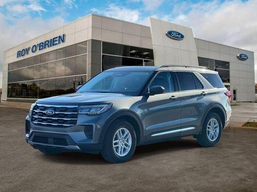 Carbonized Gray Metallic 2025 Ford Explorer Active