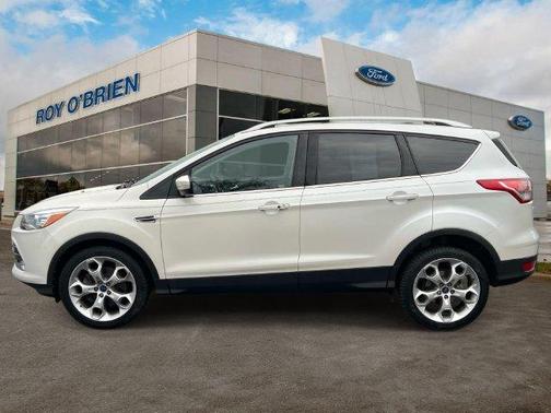 White Platinum Clearcoat Metallic 2015 Ford Escape Titanium