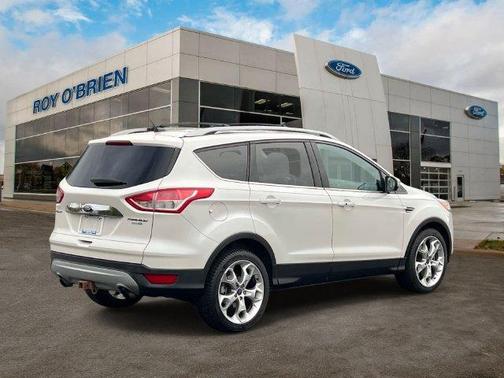 White Platinum Clearcoat Metallic 2015 Ford Escape Titanium