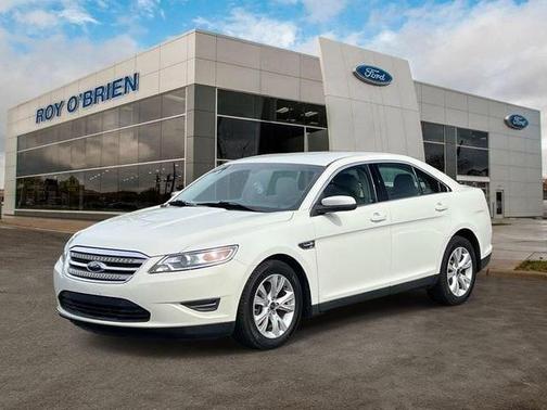 White Suede 2010 Ford Taurus SEL