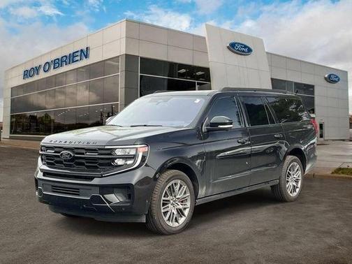 Agate Black Metallic 2025 Ford Expedition Max Platinum