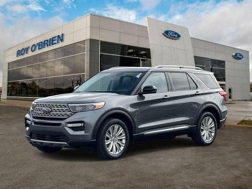 Carbonized Gray Metallic 2024 Ford Explorer Limited