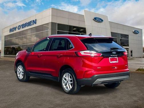 Rapid Red Metallic Tinted Clearcoat 2024 Ford Edge SEL