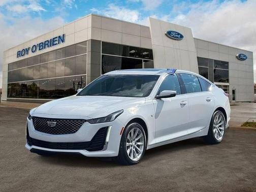 Summit White 2024 Cadillac CT5 Luxury AWD